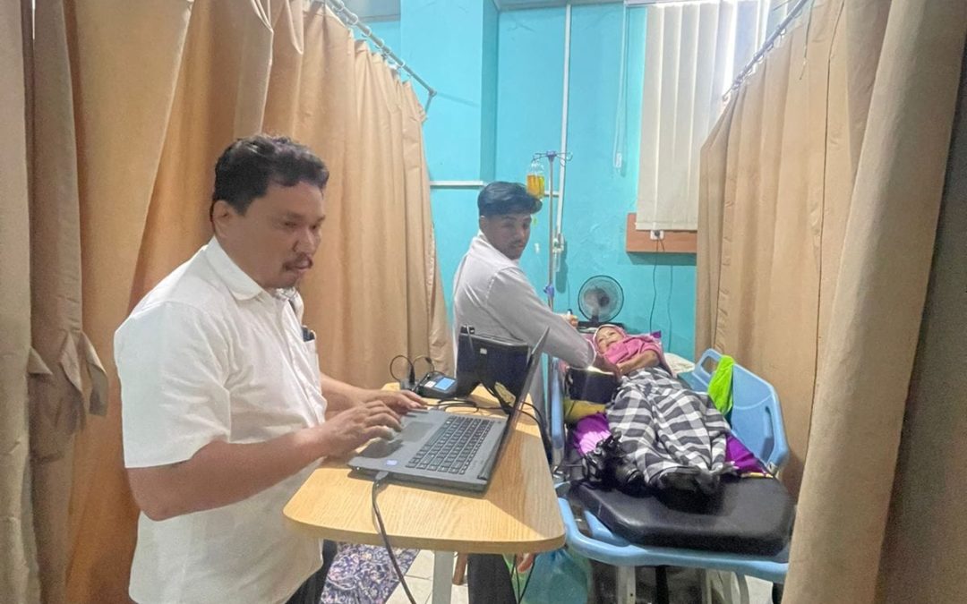 Perekaman Pasien di RSU Lasinrang oleh Tim CDR Rescue