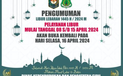 Pengumuman Libur Lebaran 2024