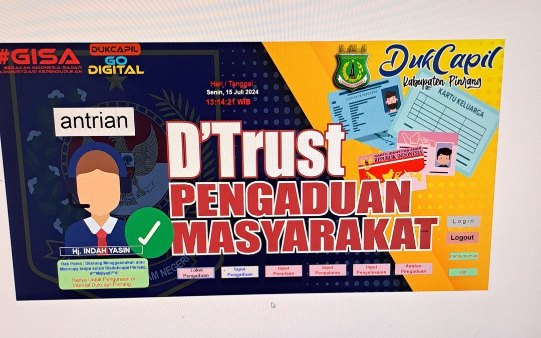 PENGADUAN D’TRUST