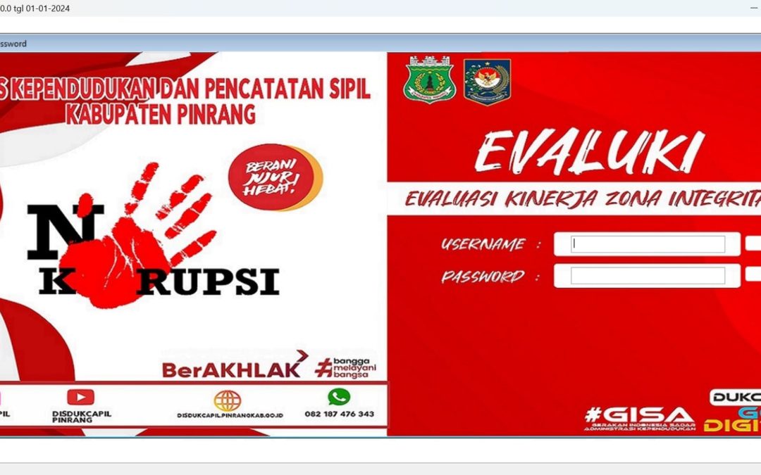 LAUNCHING APLIKASI EVALUKI