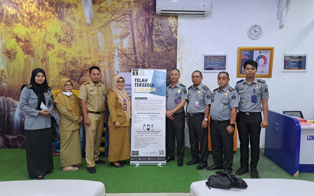 IMIGRASI PAREPARE BERTAMU KE DISDUKCAPIL PINRANG