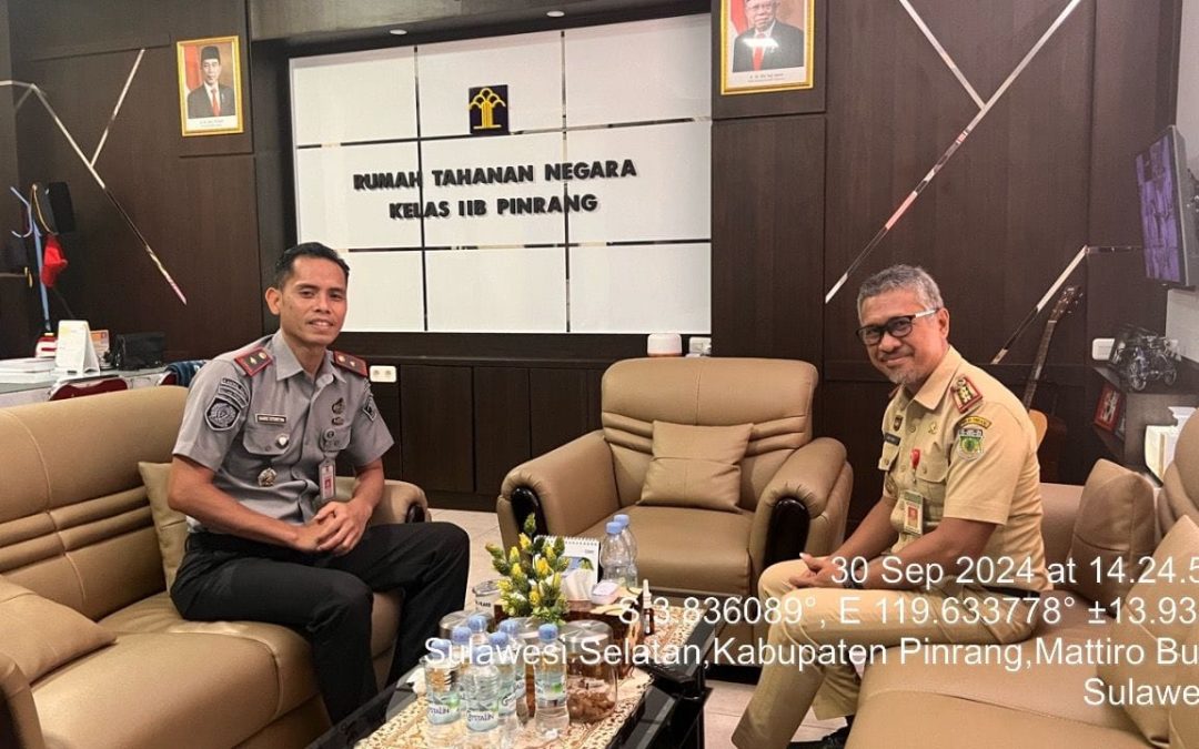 KEGIATAN DISDUKCAPIL : MONEV PEREKAMAN DI RUTAN PINRANG