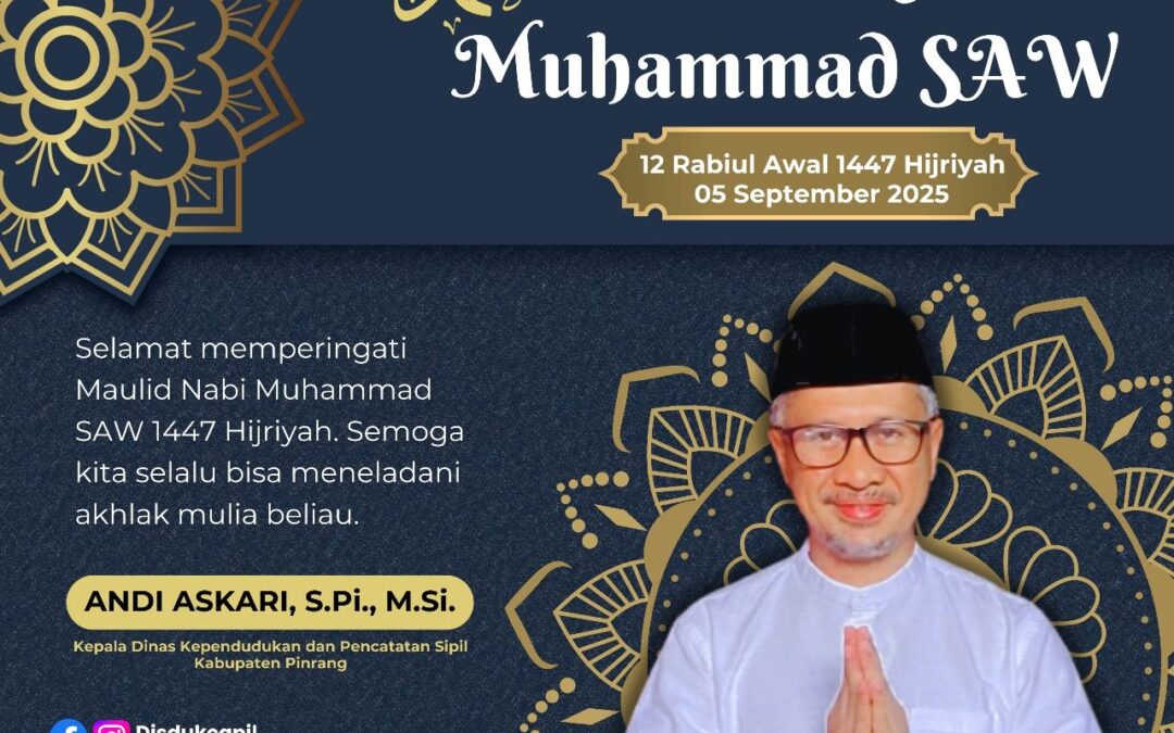 SELAMAT MERAYAKAN MAULID NABI MUHAMMAD SAW